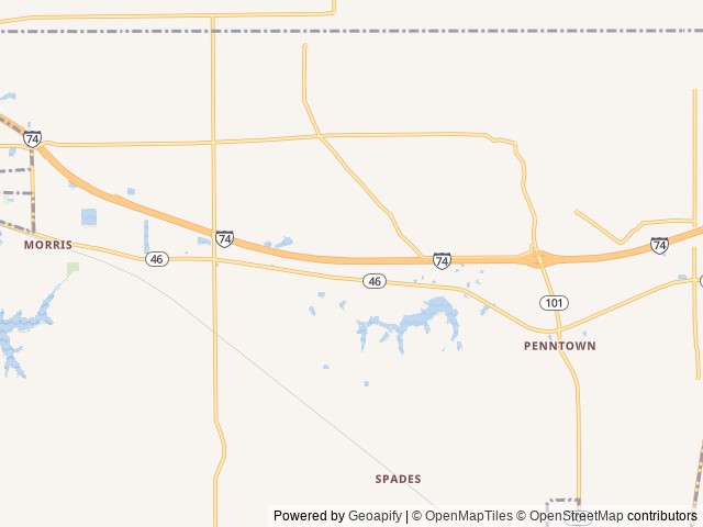 Map of Indian Lakes RV Campground location at Batesville, IN, United States