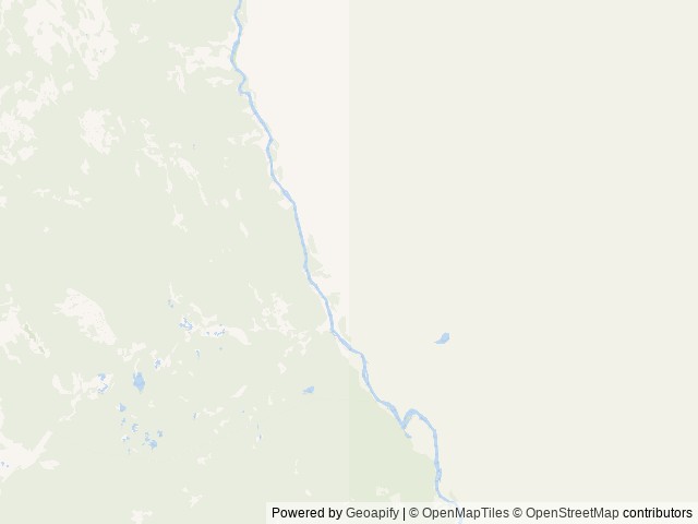 Map of Deer Creek Cabin (WY) location at Afton, WY, United States