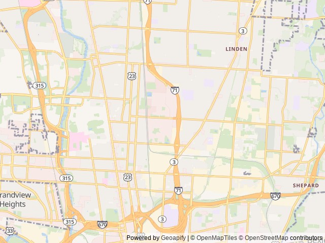 Map for Quarter Horse Congress  2019 Cherokee Wolf 294! near Columbus, OH