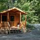 Lovely camping cabin shaded site