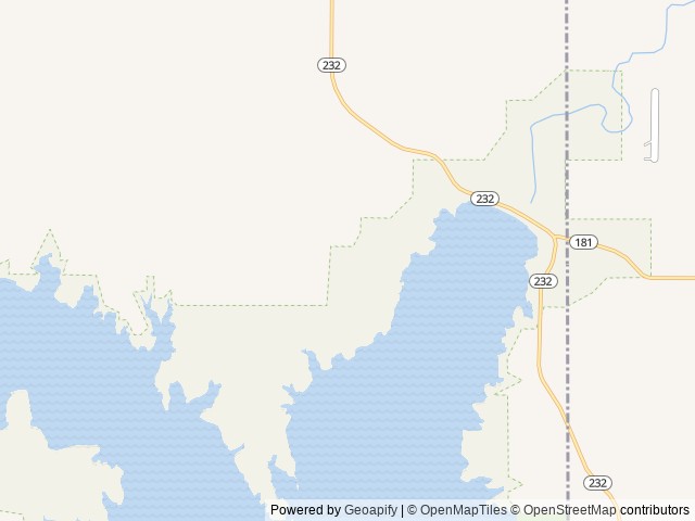 Map of Lucas Park location at Sylvan Grove, KS, United States