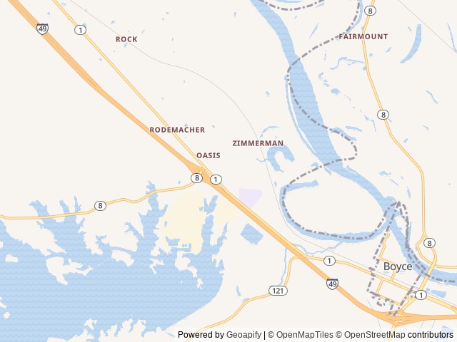 Map for ⚜️WHO DAT⚜️ near Lena, LA