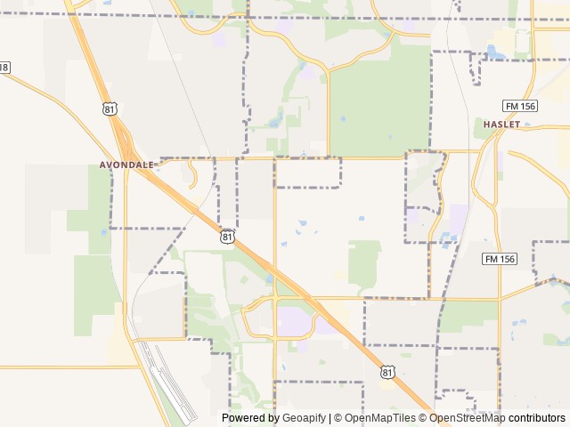 Map for 2022 Entegra Coach Qwest 24R near Haslet, TX
