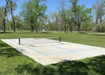 Pickleball Court inside the Recreation Area