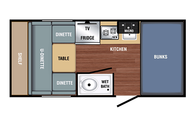 Bunkhouse Travel Trailer - "Betty"