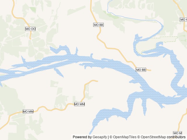 Map of The Last Resort RV Park location at Warsaw, MO, United States