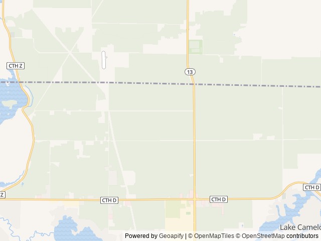 Map of Wisconsin Trapshooting Association: WTA Campground location at Nekoosa, WI, United States