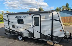 Tow-Friendly, Lightweight trailer with bunks!