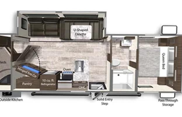 2022 Kodiak Ultra-Lite 296BHSL RV rental photo 1