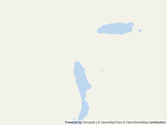 Map of Marten Lake Cabin location at Wrangell, AK, United States