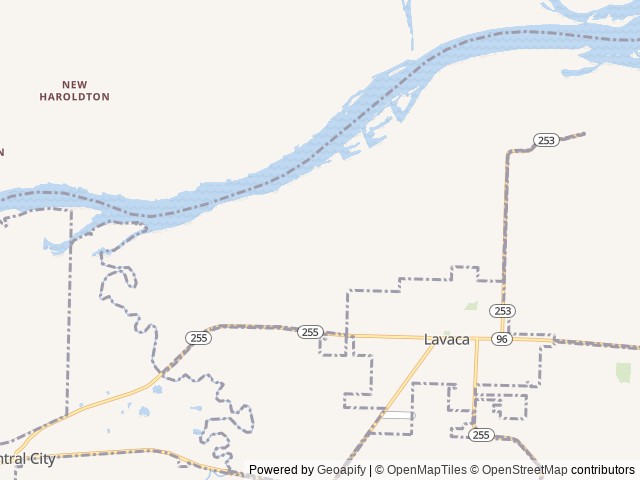 Map for The Roaming Retreat - 2025 Palomino Puma 32BH2B near Lavaca, AR