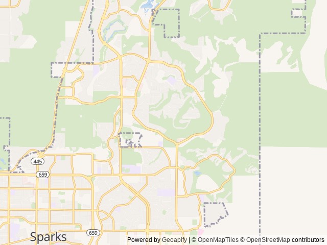 Map for Travel Trailer Delight! Jayco Rocky Mountain near Sparks, NV
